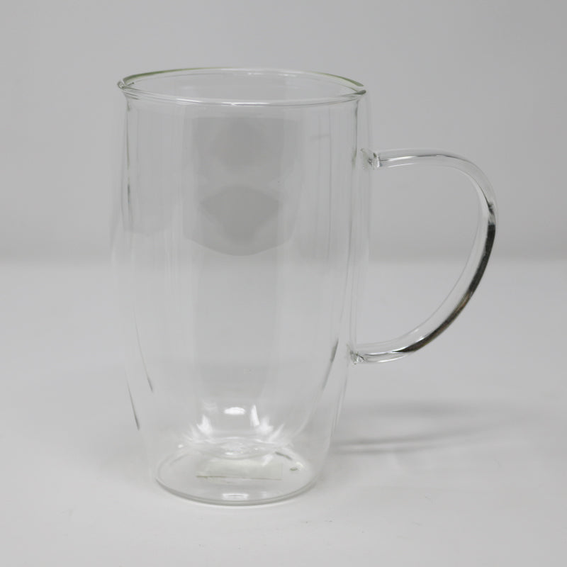 Double Wall Glass 12oz Mug