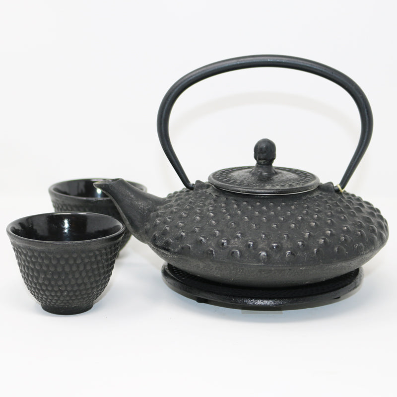 Hobnail 18oz Cast Iron Tea Set