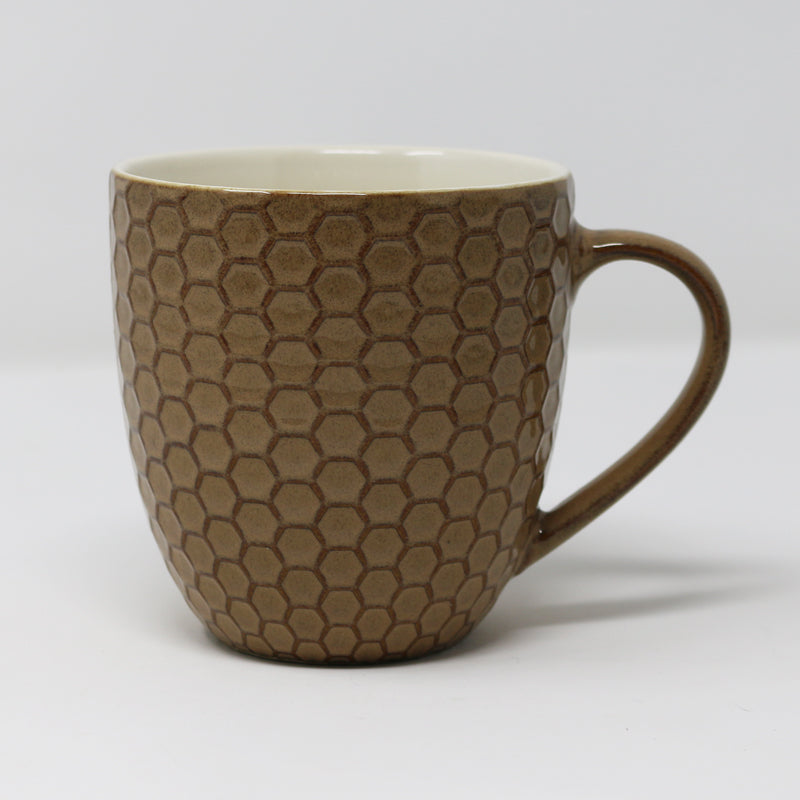 Natural Honeycomb 14oz Mug