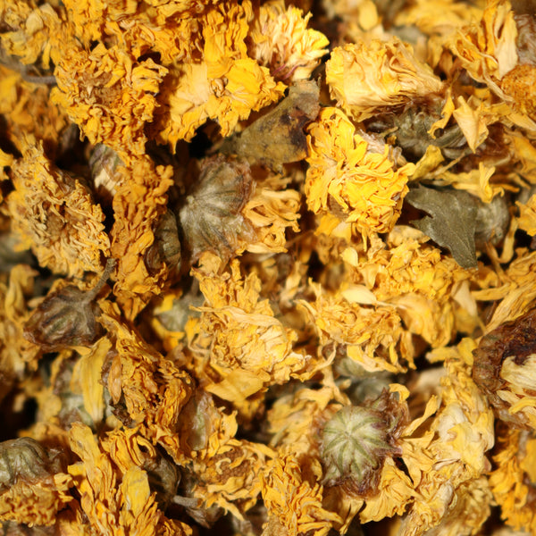 Yellow Chrysanthemum Flower - Huang Ju Hua, Herbals Tisanes